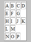 Inconsistent table