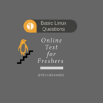 Basic Linux Questions and Answers - Online Test for Freshers