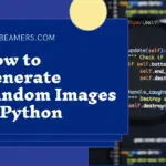 Different Ways to Generate Random Images in Python