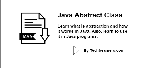 Java Abstract Class Overview with Examples