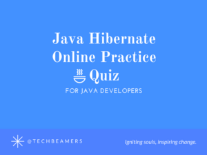 Java Hibernate Online Practice Quiz for Java Developers