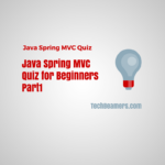 Java Spring MVC Quiz for Beginners-Part1