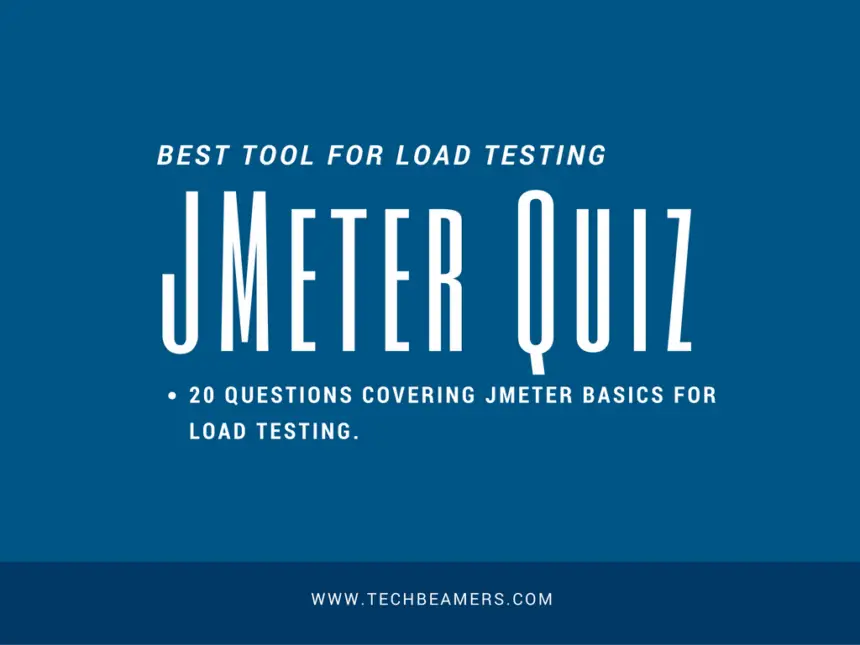 JMeter Online Quiz for Beginners