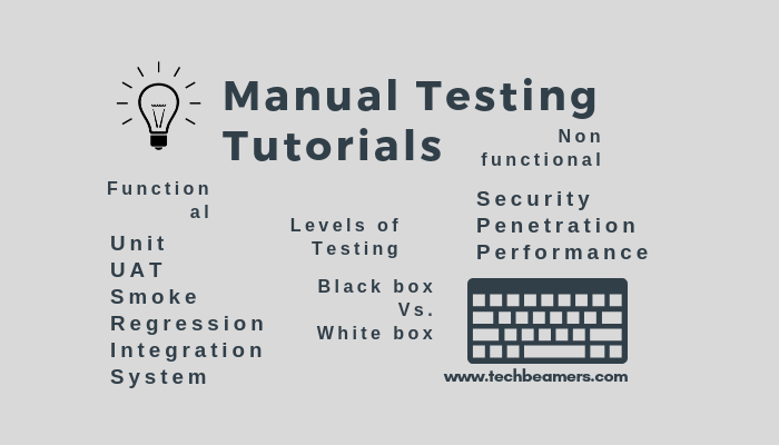 Manual Testing Tutorials