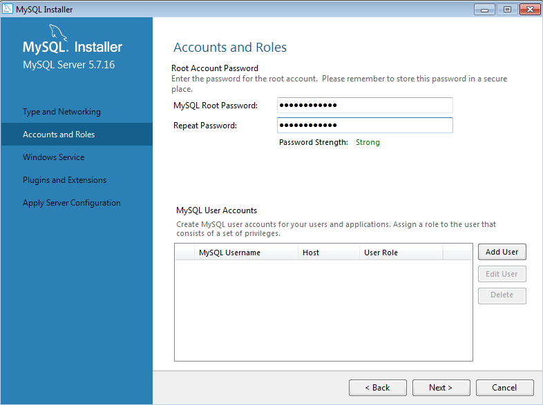 Install MySQL On Windows - Set Root Password