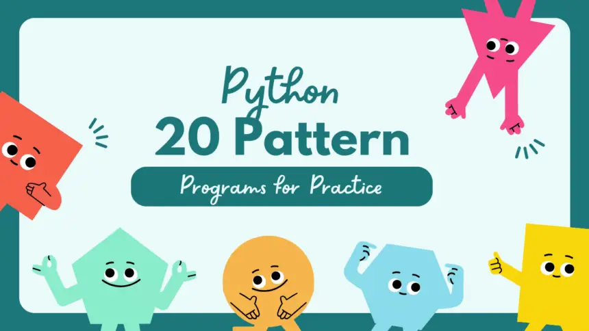 20 Pattern Programs in Python