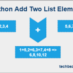 python add two list elements- 4 ways