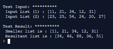 python add two list elements using list comprehension