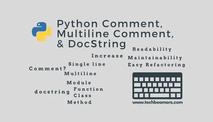 Python Comment, Multiline Comment, & DocString