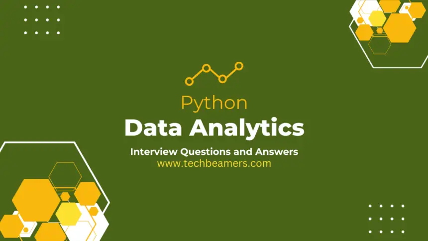 Python Data Analyst Interview Questions and Answers in 2024