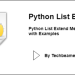 Python List Extend Method Explained with Examples