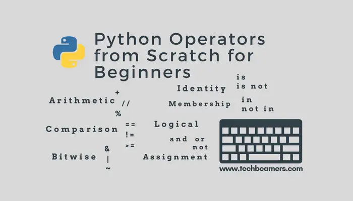 Python Operators Tutorial for Beginners to Learn