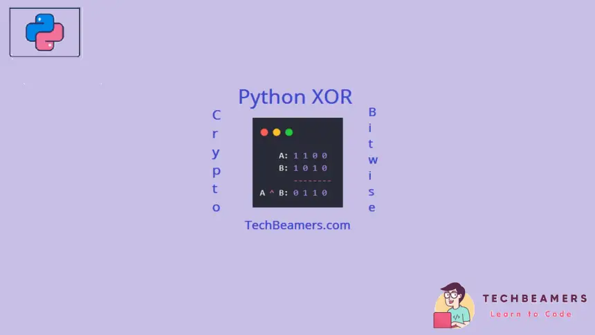 python xor or exclusive or operator with examples