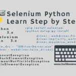 Selenium Python Learn Step by Step