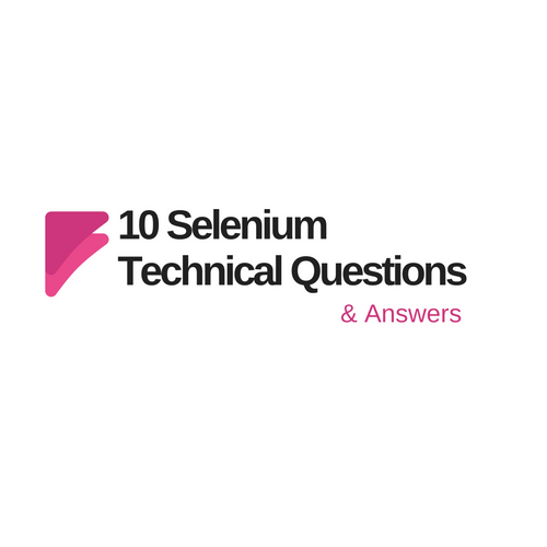 Selenium testing interview questions and answers