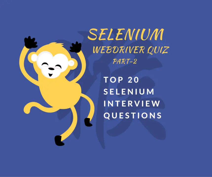 Selenium Webdriver Quiz part-2.