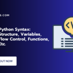 What is Python Syntax